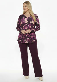 Tunic flare CICLAMY - purple - #2