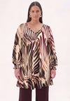 Tunic wide bottom aquarello - multi