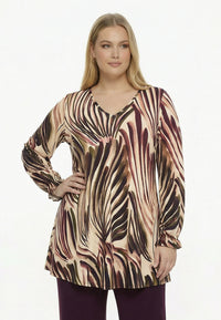 Tunic wide bottom AQUARELLO - multi - #1
