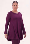 Tunic wide bottom eco vero - purple