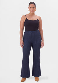 Trousers bootleg DENIM DOLCE - indigo - #4
