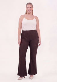 Trousers bootleg DENIM DOLCE BROWN - #2