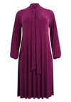 Dress UNI DOLCE plissé - purple - #3