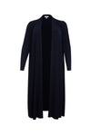 Cardigan extra long UNI DOLCE PLISSÉ - blue - #3