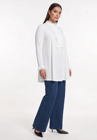 Tunic wide bottom UNI DOLCE - black - #1