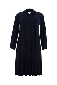 Dress UNI DOLCE PLISSÉ - blue - #4