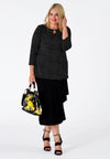 Skirt ruffled DOLCE - black - #1