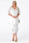 Tunic flare LACE - white - #2