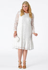 Dress frill LACE - white - #2