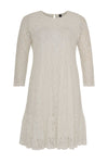 Dress frill LACE - white - #4