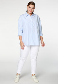 Blouse stripe - blue - #1