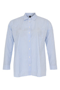 Blouse big stripe - blue - #4