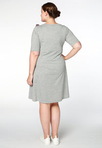 Dress scarf leopard - grey - #3