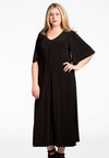 Cardi-dress long DOLCE - black