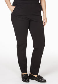 Trousers folded midfr MILANO - black - #1