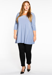 Tunic wide bot 3/4sl DOLCE - blue - #2