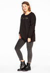 Sweater beaded bees - black - #2
