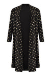 Cardigan GOLD DOTS - black - #4