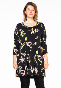 Tunic wide bot TULIP - black - #1
