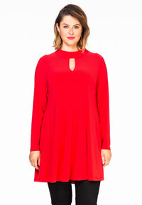Tunic wide bottom turtle DOLCE - red - #2