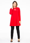 Tunic wide bottom turtle DOLCE - red
