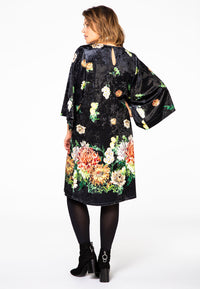 Dress wide sleeve CHRYSANT - black - #3