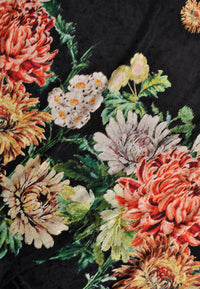 Dress wide sleeve CHRYSANT - black - #5