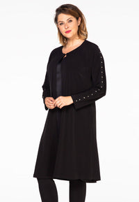 Jacket studded sleeve DOLCE - black - #1