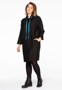 Shirt string neck - black - #1