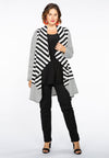 Cardigan STRIPE MIX - white - #2