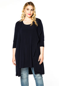 Cardigan 3/4 sleeve DOLCE - blue - #1