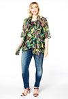 Blouse short LUCY - green