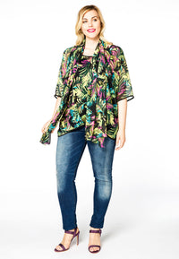 Blouse short LUCY - green - #1