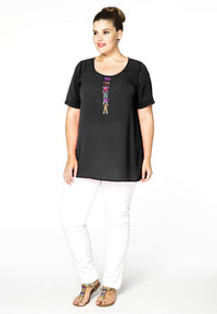 Tunic little bows BUBBLE - black - #1