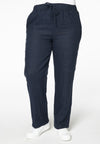 Trousers long LINEN - blue - #1