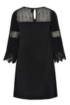 Dress lace DETAILS - black
