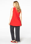Singlet flare DOLCE - red - #3