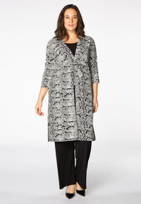 Cardigan SNAKE - white - #2