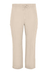 Trousers long LINEN - brown - #4