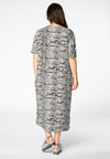 Dress wide SNAKE - white - #3