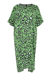 Dress straight AFRICA - green