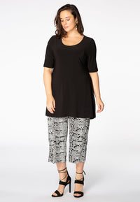 Tunic bow wide bottom DOLCE - black - #2