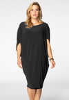 Dress asymmetrical DOLCE - black