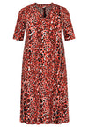 Dress cut-out RED LEO - red - #4