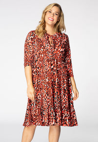 Dress ruffles RED LEO - red - #2