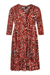 Dress ruffles RED LEO - red - #4