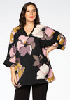 Blouse SELENA wide fit - black