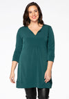 Tunic waist pleat DOLCE - green