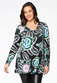 Tunic JANE v-neck - multi - #2
