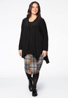 Cardigan blazer collar DOLCE - black